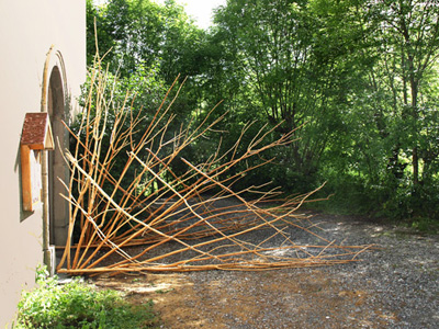 Passage, Saint Michel de Chaillol, Rencontre artistiques en Champsaur, Haute-Savoie, France 2010